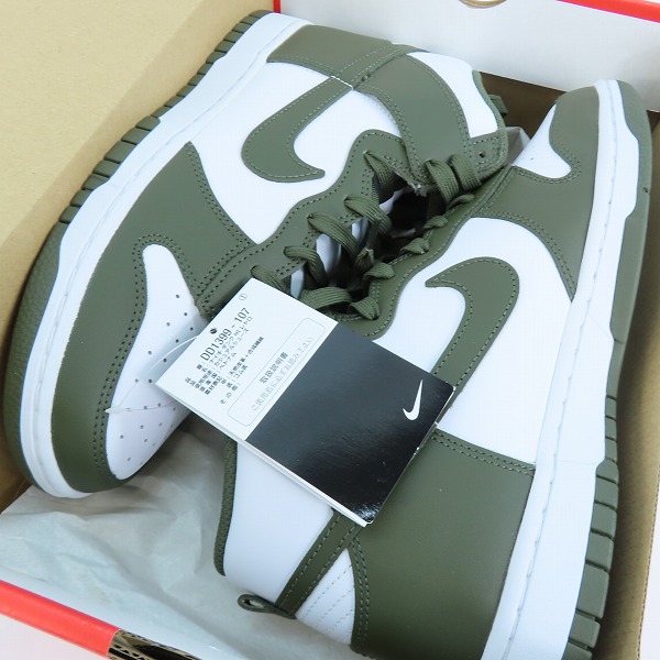 実際に弊社で買取させて頂いた【未使用】 NIKE/ナイキ DUNK LOW RETRO/ダンクハイ レトロ チャンピオンシップカーキ DD1399-107/27.0の画像 7枚目