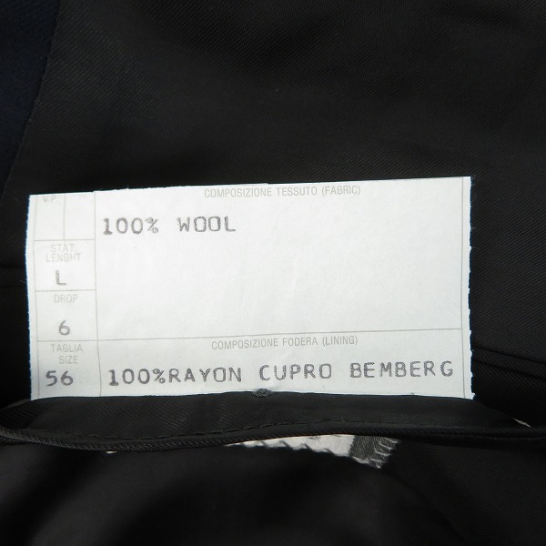 実際に弊社で買取させて頂いたdunhill/ダンヒル dロゴボタン ウールブレザー/ダブルジャケット 56の画像 3枚目