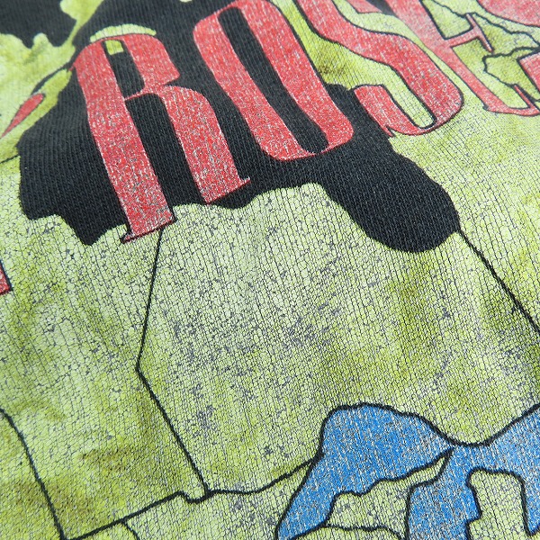 実際に弊社で買取させて頂いたMETALLICA/メタリカ GUNS'N ROSES/ガンズアンドローゼズ 1992年 ツアー ヴィンテージ バンドTシャツ/バンT/XLの画像 7枚目