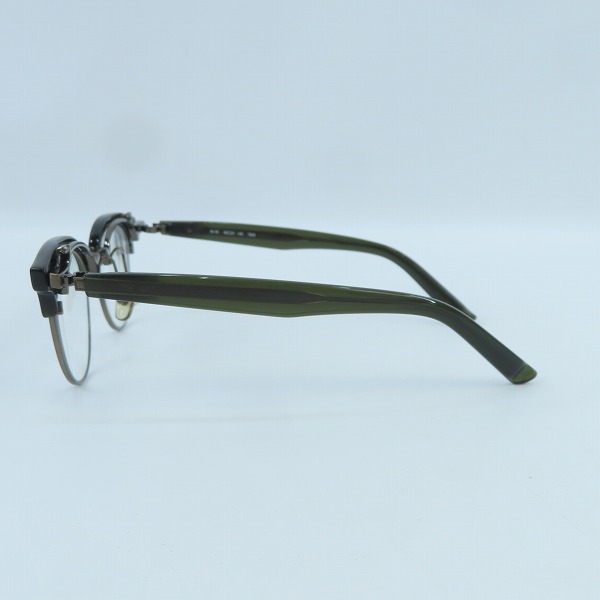 実際に弊社で買取させて頂いた999.9/フォーナインズ 跳上げ式 メガネフレーム M-95の画像 2枚目