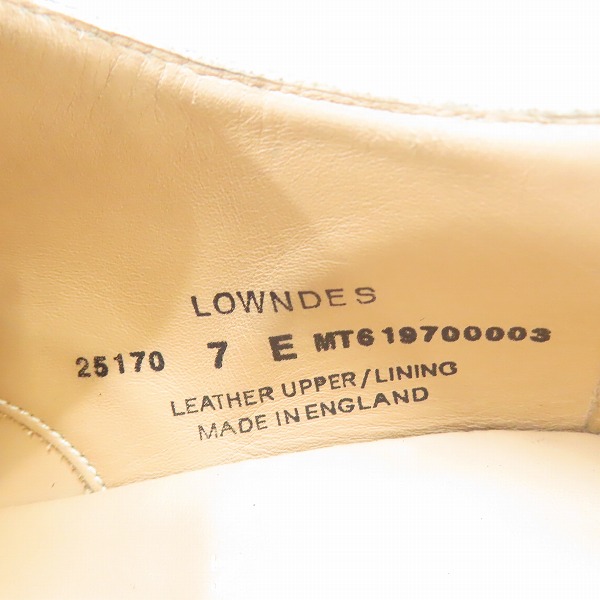 実際に弊社で買取させて頂いたCROCKETT&JONES/クロケットジョーンズ ダブル モンクストラップ シューズ ブラック 25170/7の画像 5枚目