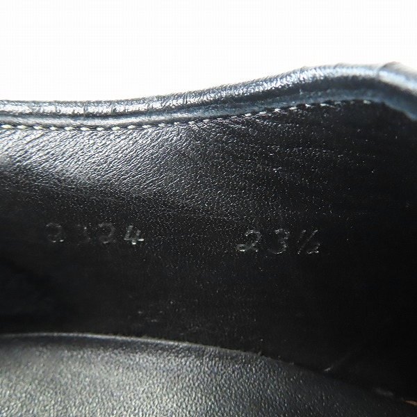 実際に弊社で買取させて頂いたREGAL/リーガル プレーントゥ レザーシューズ 革靴 2324 23.5 の画像 6枚目