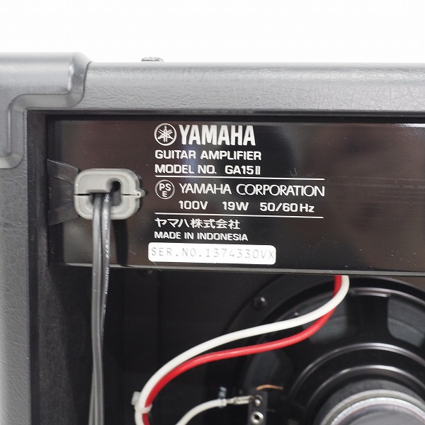 実際に弊社で買取させて頂いたYAMAHA/ヤマハ GA15II ギターアンプ コンボアンプ【動作確認済】の画像 5枚目