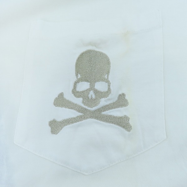 実際に弊社で買取させて頂いたmastermind JAPAN/マスターマインドジャパン スカル刺繍 半袖Tシャツ MC2-TS50-035/Mの画像 4枚目