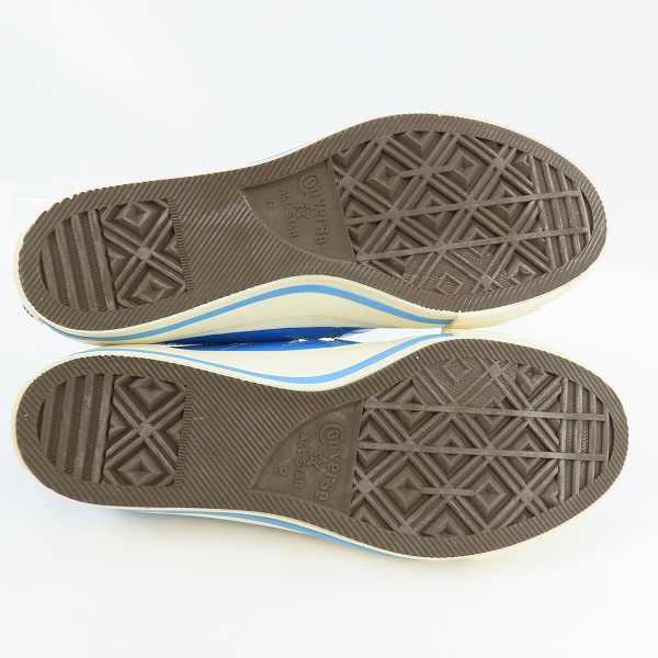 実際に弊社で買取させて頂いたCONVERSE/コンバース 90's/ヴィンテージ ONE STAR OX/ワンスター SKY BLUE/WHITE/8の画像 2枚目