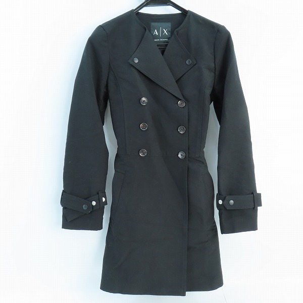 実際に弊社で買取させて頂いたARMANI EXCHANGE/アルマーニエクスチェンジ レディース コート/XS
