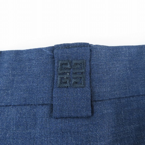 実際に弊社で買取させて頂いたGIVENCHY/ジバンシィ GENTLEMAN 4Gロゴ刺繍 スラックスパンツ 50の画像 5枚目