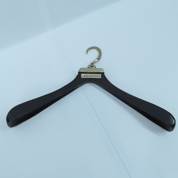 実際に弊社で買取させて頂いたBACKLASH The Line/バックラッシュ ザ ライン ジップアップ ホース レザー シャツ ジャケット シルバー/木製 ハンガー付き T-128/Mの画像 9枚目