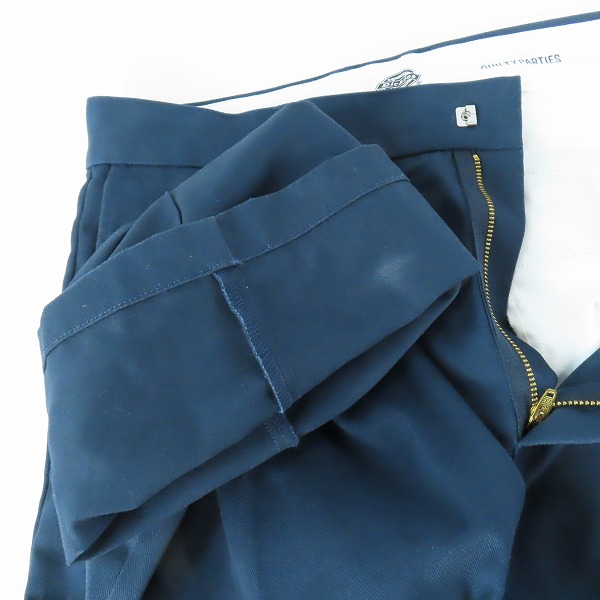 実際に弊社で買取させて頂いた【未使用】Dickies x WACKO MARIA/ディッキーズ × ワコマリア 24SS プリーツパンツ 24SS-WMP-DC01/Mの画像 5枚目