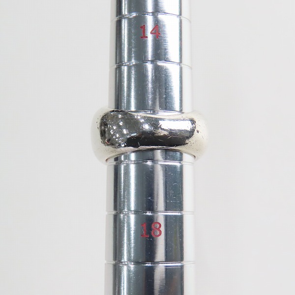 実際に弊社で買取させて頂いたCHROME HEARTS/クロムハーツ CHシールスタンプリング 16.5号の画像 8枚目