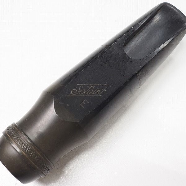 実際に弊社で買取させて頂いたSELMER/セルマー Soloist E/ソロイスト テナーサックス用マウスピース ロングシャンクの画像 3枚目