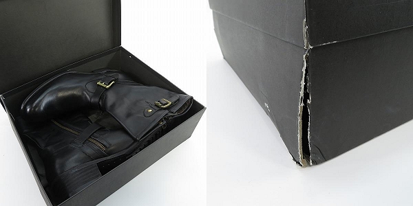 実際に弊社で買取させて頂いたalfredoBANNISTER/アルフレッドバニスター サイドジップ レザー エンジニアブーツ 5221005003/42の画像 8枚目