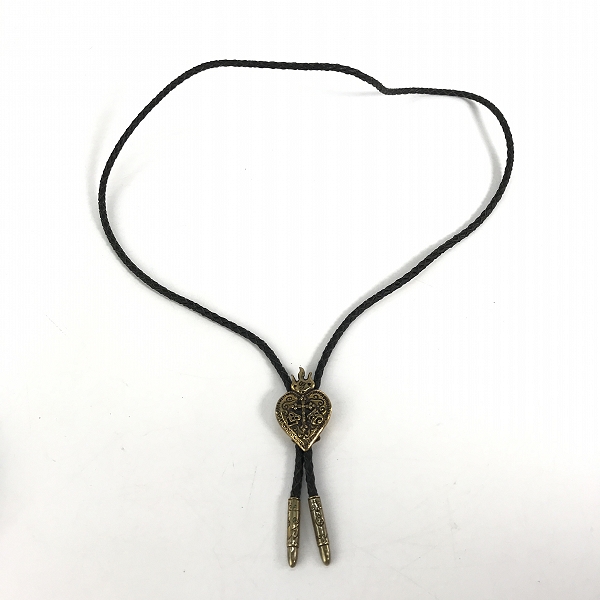 実際に弊社で買取させて頂いた(2)Gangsterville×galcia/ギャングスタービル×ガルシア TWO FACE/ダブルフェイス BOLO TIE/ボロタイ/ループタイ ブラス/真鍮の画像 7枚目