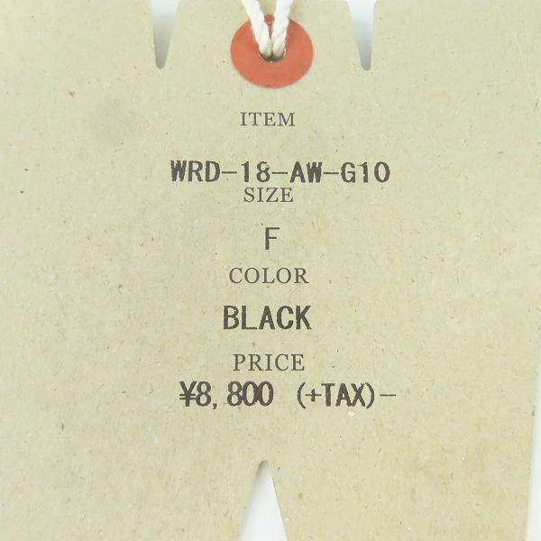 実際に弊社で買取させて頂いた(1)WEIRDO/ウィアード 蝶ネクタイ WRD-18-AW-G10の画像 5枚目