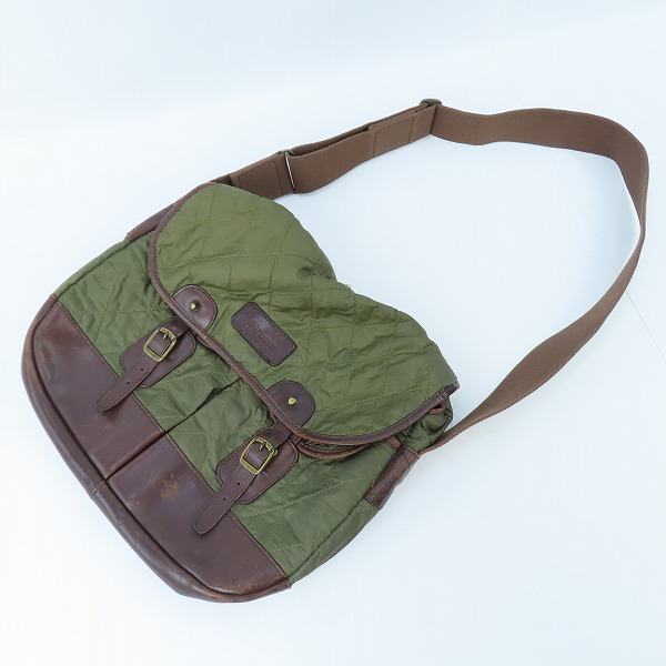 実際に弊社で買取させて頂いたBarbour/バブアー ショルダー/メッセンジャーバッグの画像 9枚目