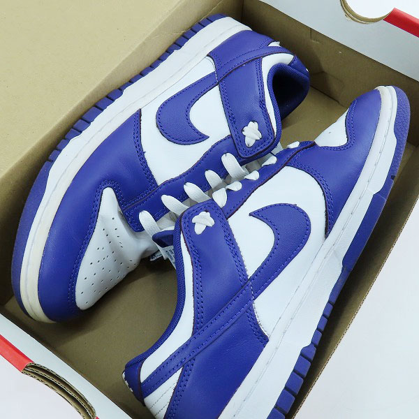 実際に弊社で買取させて頂いたNIKE/ナイキ DUNK LOW Championship Court Purple ダンク DD1391-104 26.5の画像 7枚目