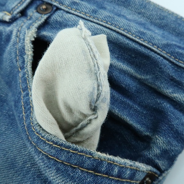 実際に弊社で買取させて頂いたMIHARA YASUHIRO/ミハラヤスヒロ デニムパンツ 91082172/48の画像 5枚目