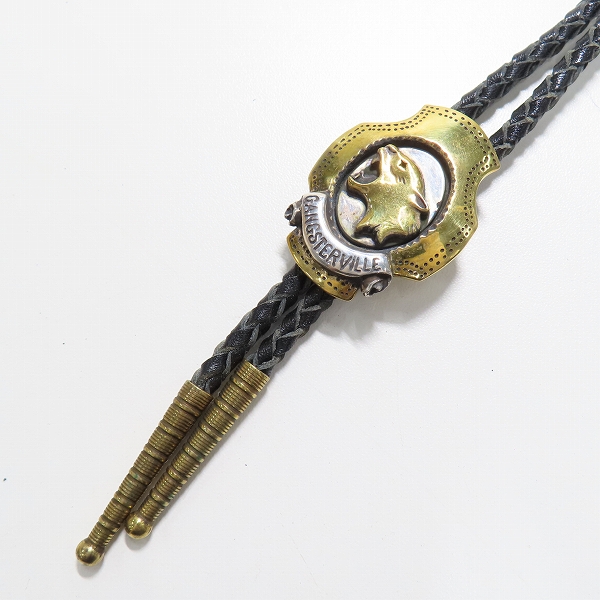 実際に弊社で買取させて頂いた(2)GANGSTERVILLE×Galcia/ギャングスタービル×ガルシア パンサー ボロタイ シルバー×真鍮