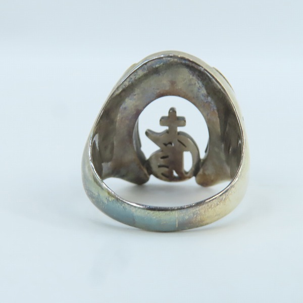 実際に弊社で買取させて頂いたGangsterville×galcia/ギャングスタービル×ガルシア Horse Shoe Trademark Ring/ホースシューリング/22.5号の画像 3枚目