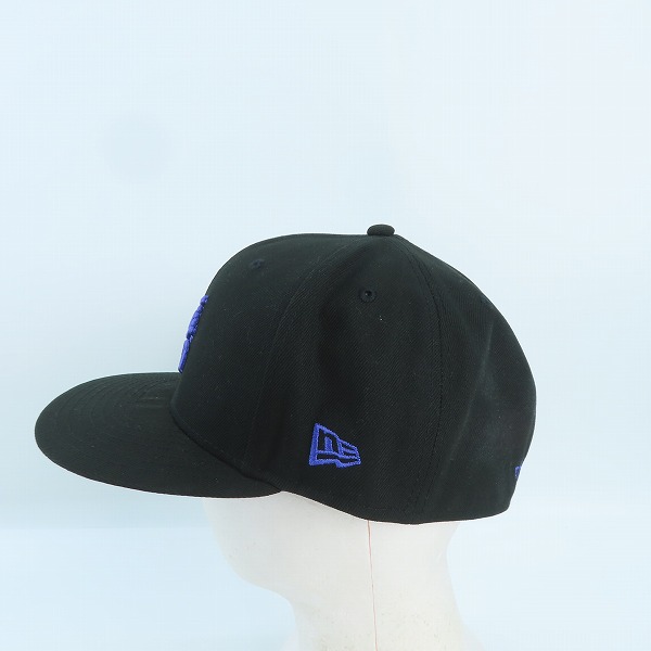 実際に弊社で買取させて頂いたNeedles × NEW ERA × TAKAHIRO MIYASHITA The Soloist/ニードルス×ニューエラ×ソロイスト ロゴ刺繡キャップ 59FIFTY 7-5/8の画像 2枚目
