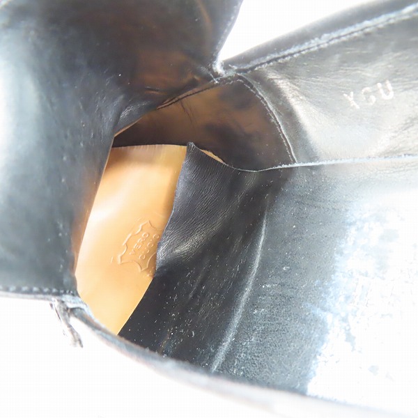 実際に弊社で買取させて頂いたGIORGIO ARMANI/ジョルジオアルマーニ レザー ローファー 39の画像 7枚目