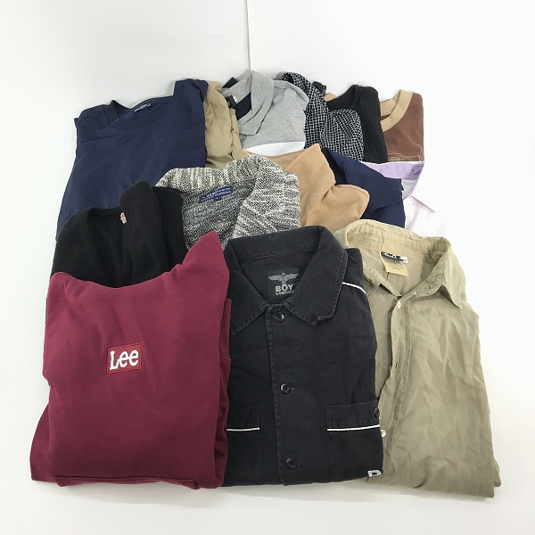 実際に弊社で買取させて頂いた【おまとめ】ドルチェアンドガッパーナ/リー/ボーイロンドン 等 シャツ/パーカー/ロングシャツ  他