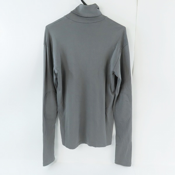 実際に弊社で買取させて頂いたJOHN LAWRENCE SULLIVAN/ジョンローレンスサリバン エルボーパッチ ハイネックカットソー 5B004 15-28/Mの画像 1枚目
