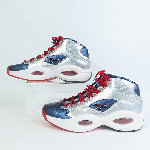 実際に弊社で買取させて頂いたReebok/リーボック IVERSON X HARDEN QUESTION MID/クエスチョンミッド FZ1366/28の画像 3枚目