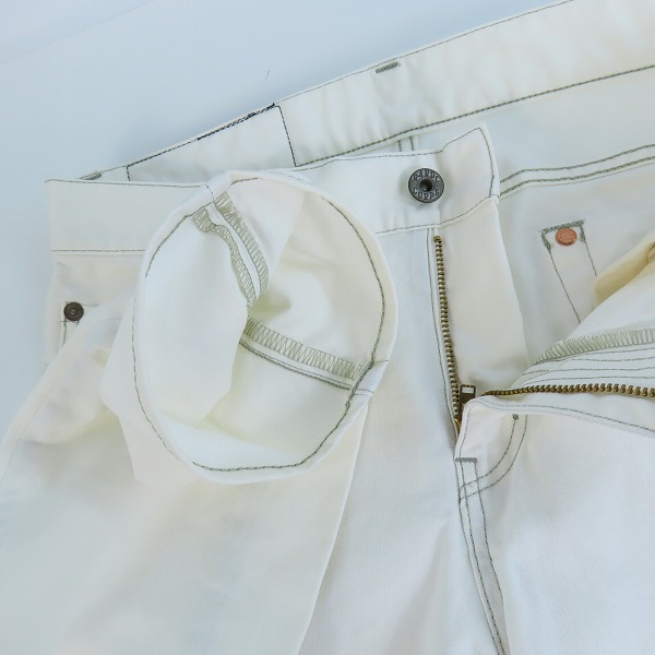 実際に弊社で買取させて頂いたROUGH AND RUGGED/ラフアンドラゲッド コットンパンツ ホワイト/2の画像 5枚目