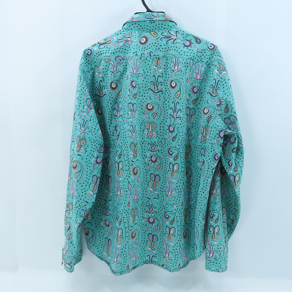 実際に弊社で買取させて頂いたMISHKA/ミシカ ペイズリー柄 長袖シャツ /XLの画像 1枚目