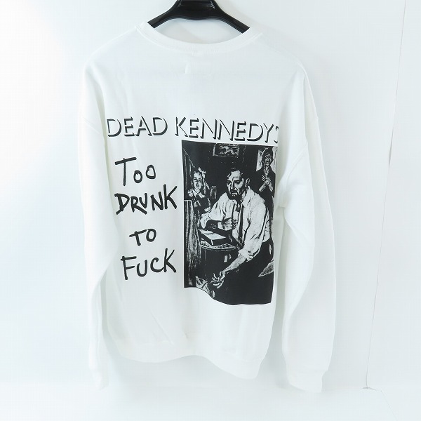 実際に弊社で買取させて頂いたWACKO MARIA/ワコマリア 23AW DEAD KENNEDYS SWEAT SHIRT デッドケネディーズ スウェットシャツ/Ｌの画像 1枚目