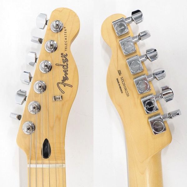 実際に弊社で買取させて頂いた★Fender Made in MEXICO/フェンダーメキシコ Telecaster/テレキャスター エレキギター ギグケース付の画像 2枚目