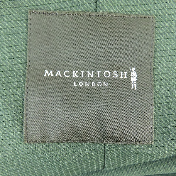 実際に弊社で買取させて頂いたMACKINTOSH LONDON/マッキントッシュ ロンドン テーラードジャケット ブレザー 2B 薄手 G1E25-111-77/40の画像 2枚目