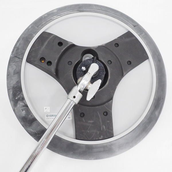 実際に弊社で買取させて頂いた★【動作未確認】YAMAHA/ヤマハ PCY155・PCY135 電子ドラム用 シンバルパッド 3個セット スタンド付きの画像 5枚目