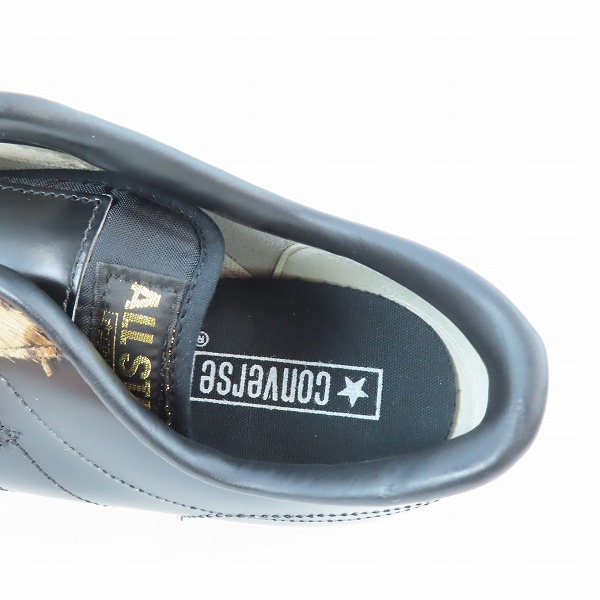 実際に弊社で買取させて頂いた【未使用】CONVERSE/コンバース ONE STAR ワンスター LPD Ox Black レオパード /9の画像 4枚目