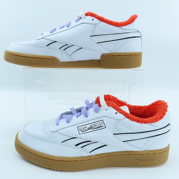 実際に弊社で買取させて頂いた【未使用】Reebok×Tom And Jerry/リーボック×トムアンドジェリー Club C Revenge/クラブC リベンジ H05220/27.5の画像 3枚目