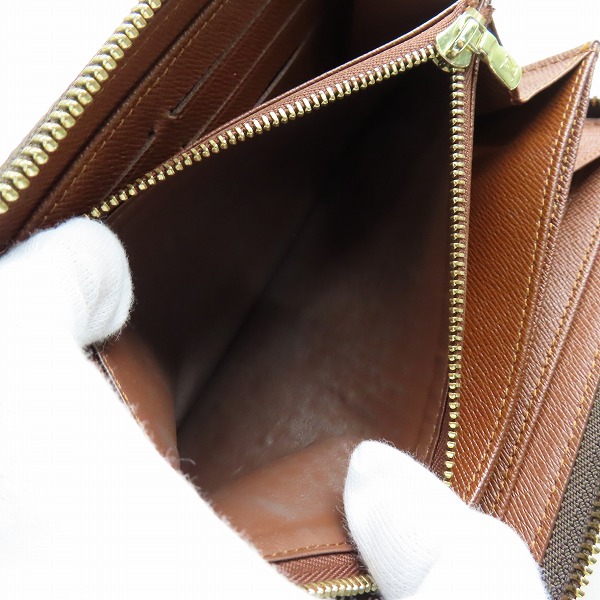 実際に弊社で買取させて頂いたLOUIS VUITTON/ルイヴィトン モノグラム ジッピーウォレット/ラウンドファスナー 長財布 M60017の画像 4枚目