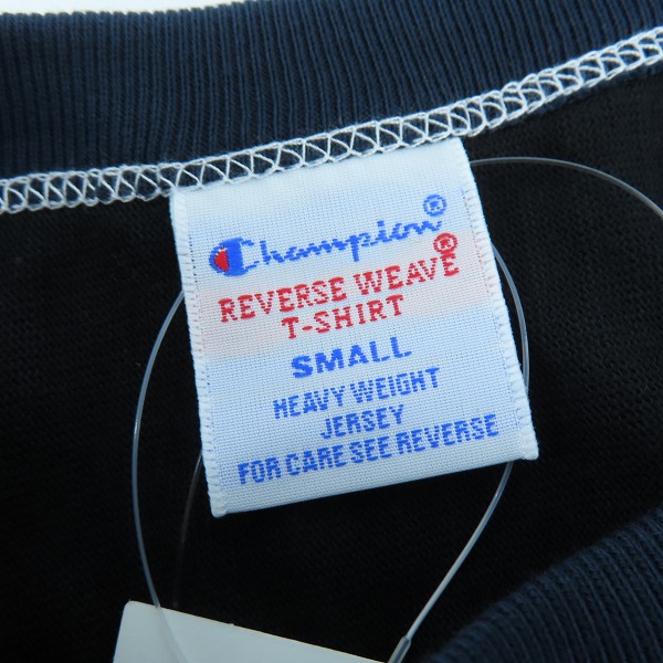 実際に弊社で買取させて頂いた【未使用】Champion/チャンピオン REVERSE WEAVE/リバースウィーブ Tシャツ C8-R338/Sの画像 2枚目