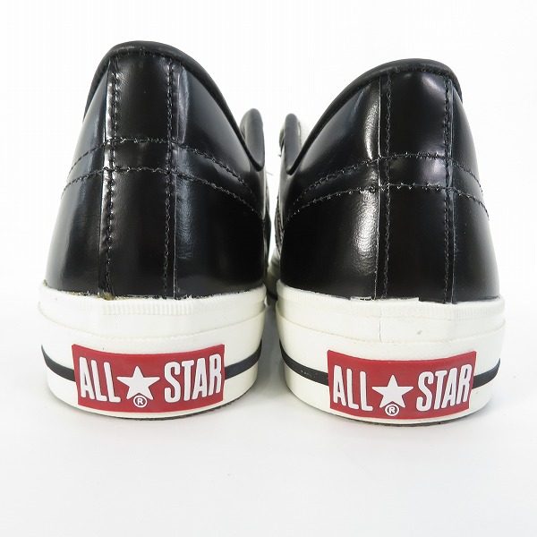 実際に弊社で買取させて頂いたCONVERSE/コンバース ONE STAR OX ワンスター BLK/RED/9.5の画像 1枚目