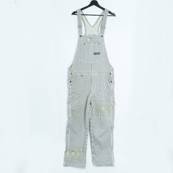 実際に弊社で買取させて頂いたmastermind JAPAN/マスターマインドジャパン ストライプオーバーオール /MC2-0A01-03/S