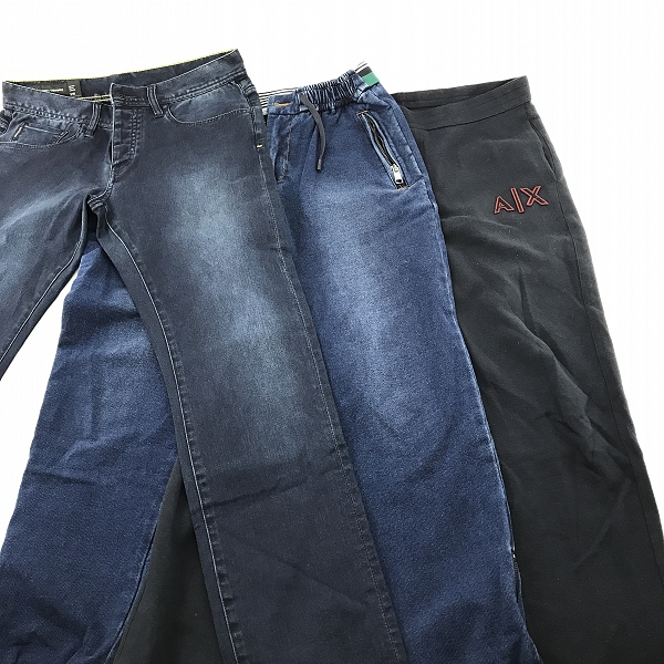 実際に弊社で買取させて頂いた【おまとめ】ARMANI EXCHANGE/アルマーニエクスチェンジ ジョグジーンズ/デニム/スウェット パンツの画像 1枚目