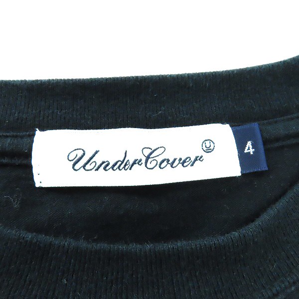 実際に弊社で買取させて頂いたUNDERCOVER/アンダーカバー 22AW TEE FIRE BLACK Tシャツ UC2B3804/4の画像 2枚目