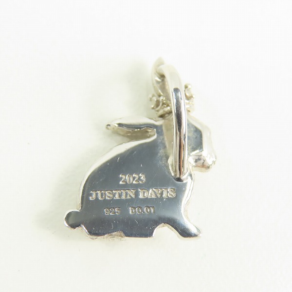 実際に弊社で買取させて頂いた【ギャラ付】Justin Davis/ジャスティンデイビス 2023 LIMITED BARON “B” Pendant バロン ビー ペンダント SPJ984の画像 2枚目