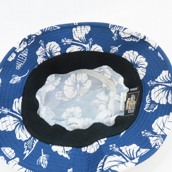 実際に弊社で買取させて頂いたCHALLENGER/チャレンジャー ハイビスカス柄 帽子/バケット ハットの画像 5枚目