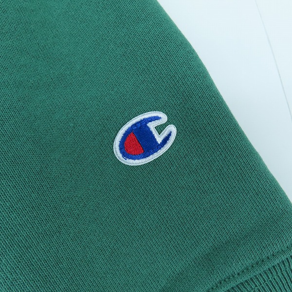 実際に弊社で買取させて頂いたChampion/チャンピオン 裏起毛 スウェット ハーフジップ Sの画像 5枚目
