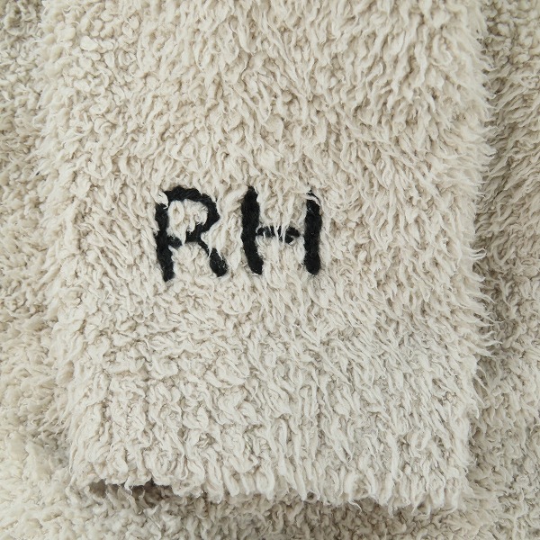 実際に弊社で買取させて頂いたBAREFOOT DREAMS/ベアフットドリームス RonHerman別注 ボア ジップアップパーカー/Sの画像 3枚目