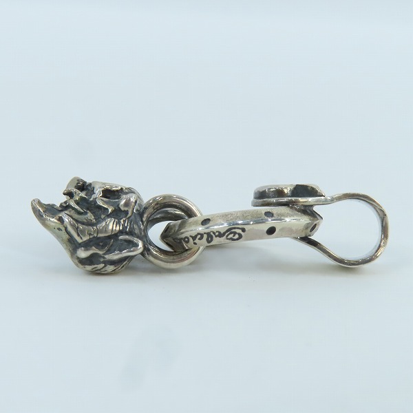 実際に弊社で買取させて頂いた(3)GANGSTERVILLE×Galcia/ギャングスタービル×ガルシア スカル＆デビル ペンダントトップの画像 3枚目