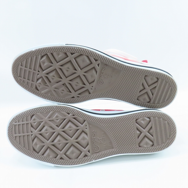 実際に弊社で買取させて頂いたCONVERSE/コンバース ALL STAR HI/オール スター ハイ スニーカー RED/レッド M9621/26の画像 2枚目