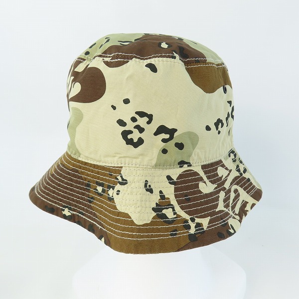 実際に弊社で買取させて頂いた【未使用】HYSTERIC GLAMOUR/ヒステリックグラマー SAND CAMO BUCKET HAT バケットハット 02222QH03/Lの画像 4枚目