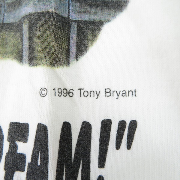 実際に弊社で買取させて頂いたMurina/ムリナ NBA CHICAGO BULLS/シカゴブルズ 1996 ヴィンテージTシャツ Lの画像 3枚目